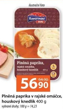 Paprika plněná v rajské omáčce Vltavotýnské lahůdky