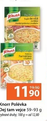 Instantní polévka Dej tam vejce Knorr