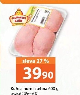 Stehna kuřecí mražená Vodňanské kuře
