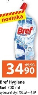 Čistič WC gelový Bref