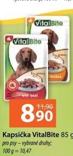 Kapsičky pro psy VitalBite