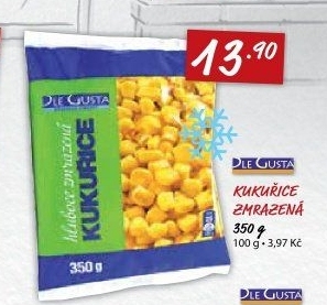 Kukuřice mražená Dle Gusta