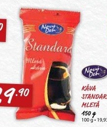 Mletá káva Standard Nový den