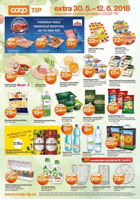 akční leták COOP 30.5.2018-12.6.2018