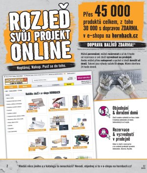 akční leták Hornbach 16.4.2018-31.7.2018