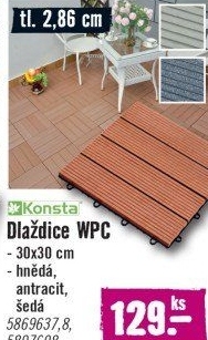 Klick dlaždice Konsta WPC