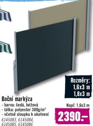 Boční markýza
