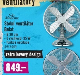 Stolní ventilátor Belat