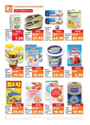 akční leták Kaufland 7.6.2018-13.6.2018