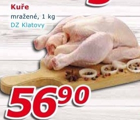 Kuře mražené DZ Klatovy