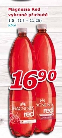 Minerální voda Magnesia Red