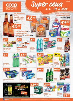 akční leták COOP 6.6.2018-12.6.2018