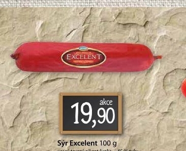 Sýr tavený uzený pikant Excelent Moravia