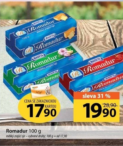 Sýr Romadur Madeta