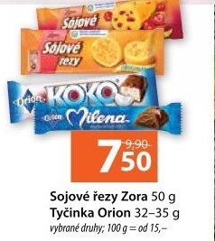 Sójové řezy Zora