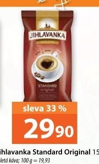 Mletá káva Standard Jihlavanka