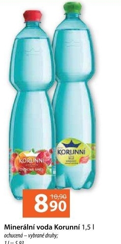 Voda ochucená Korunní