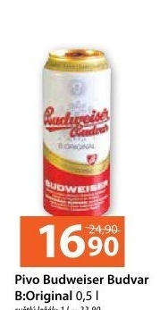 Pivo světlý ležák B: Original Budweiser Budvar