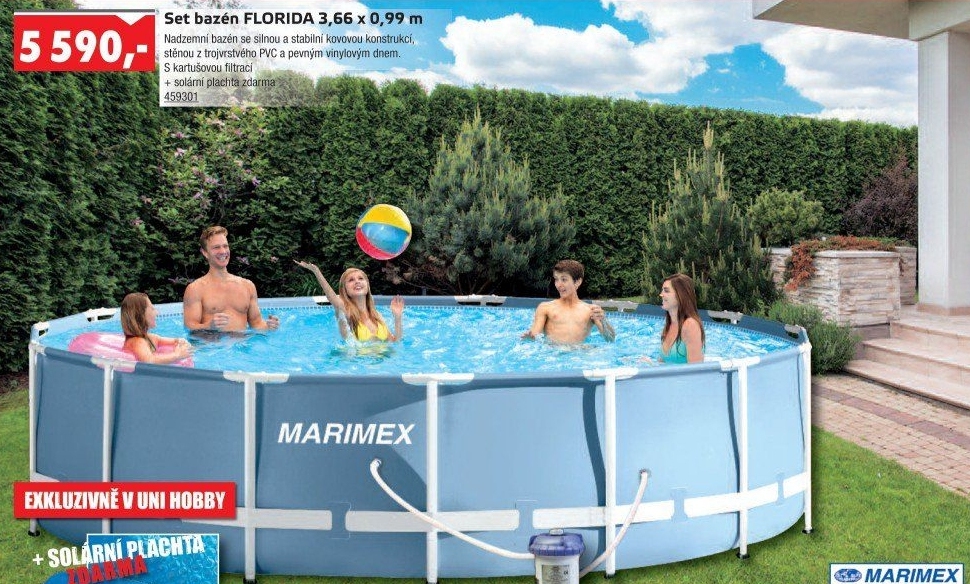 Bazén Florida Marimex - UNI HOBBY akcniletaky.com