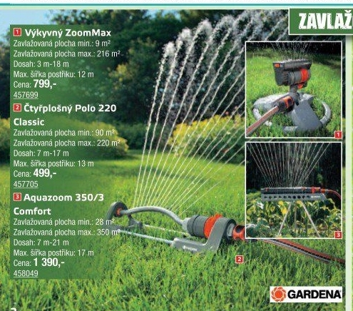 Zavlažovač Gardena