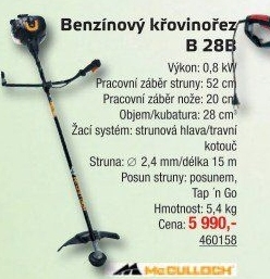 Křovinořez McCulloch B28B