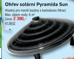 Solární ohřev bazénu