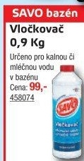 Přípravek do bazénu vločkovač Savo