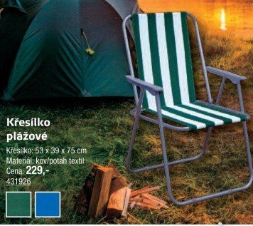 Plážové křeslo