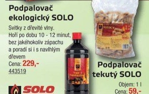 Podpalovač ekologický svitky Solo