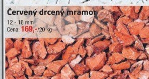Mramor drcený