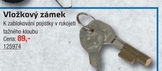 Vložkový zámek