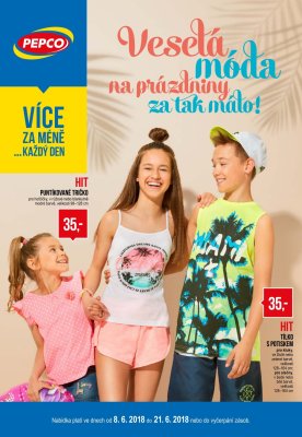 akční leták PEPCO 8.6.2018-21.6.2018