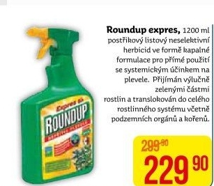 Herbicid sprej Roundup Expres