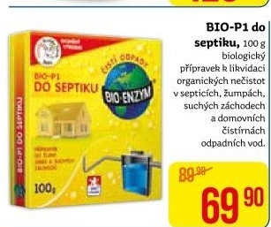 Aktivátor septiků bio P1 Bioprospect