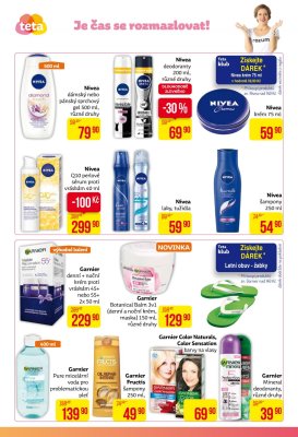 akční leták Teta drogerie 14.6.2018-23.6.2018