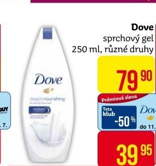 Sprchový gel Dove