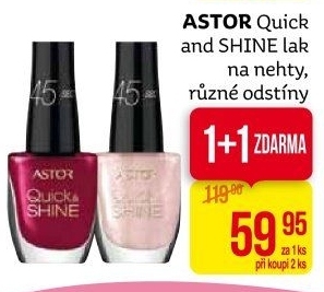 Lak na nehty Quick&amp