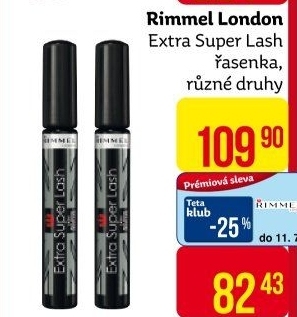 Řasenka Extra Super Lash Rimmel