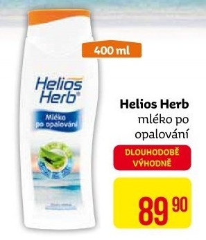 Mléko po opalování Helios Herb