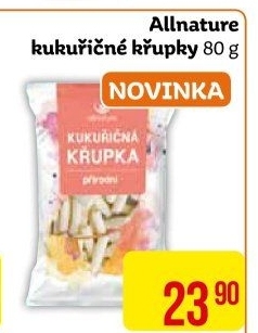 Kukuřičné křupky Allnature