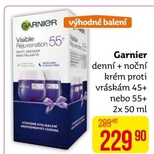 Balení krém denní a noční proti vráskám Garnier