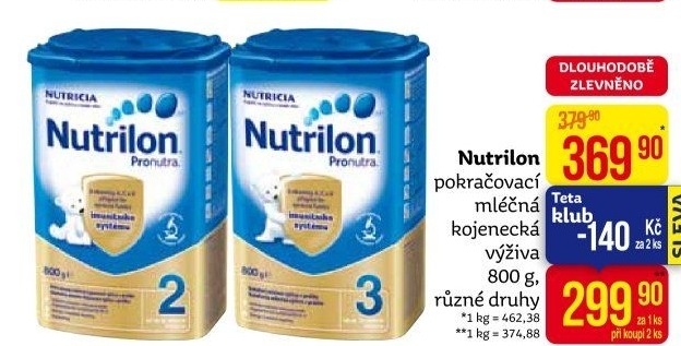 Kojenecké mléko Nutrilon