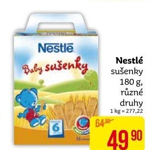 Dětské sušenky Nestlé