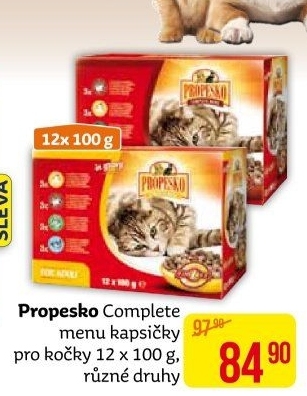 Kapsičky pro kočky Propesko