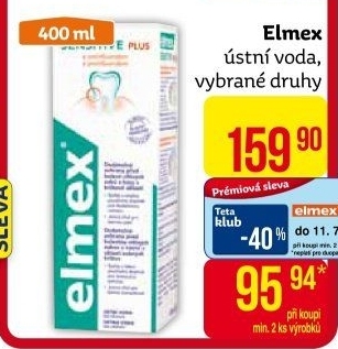 Ústní voda Elmex