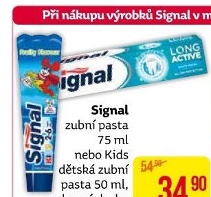 Pasty na zuby Signal