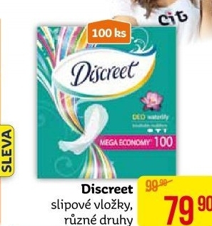 Vložky dámské slipové Discreet