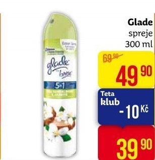 Osvěžovač vzduchu ve spreji Glade by Brise