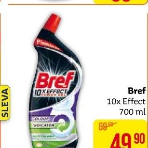 Čistič WC gelový Effect Bref