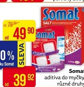 Prostředky do myčky Somat